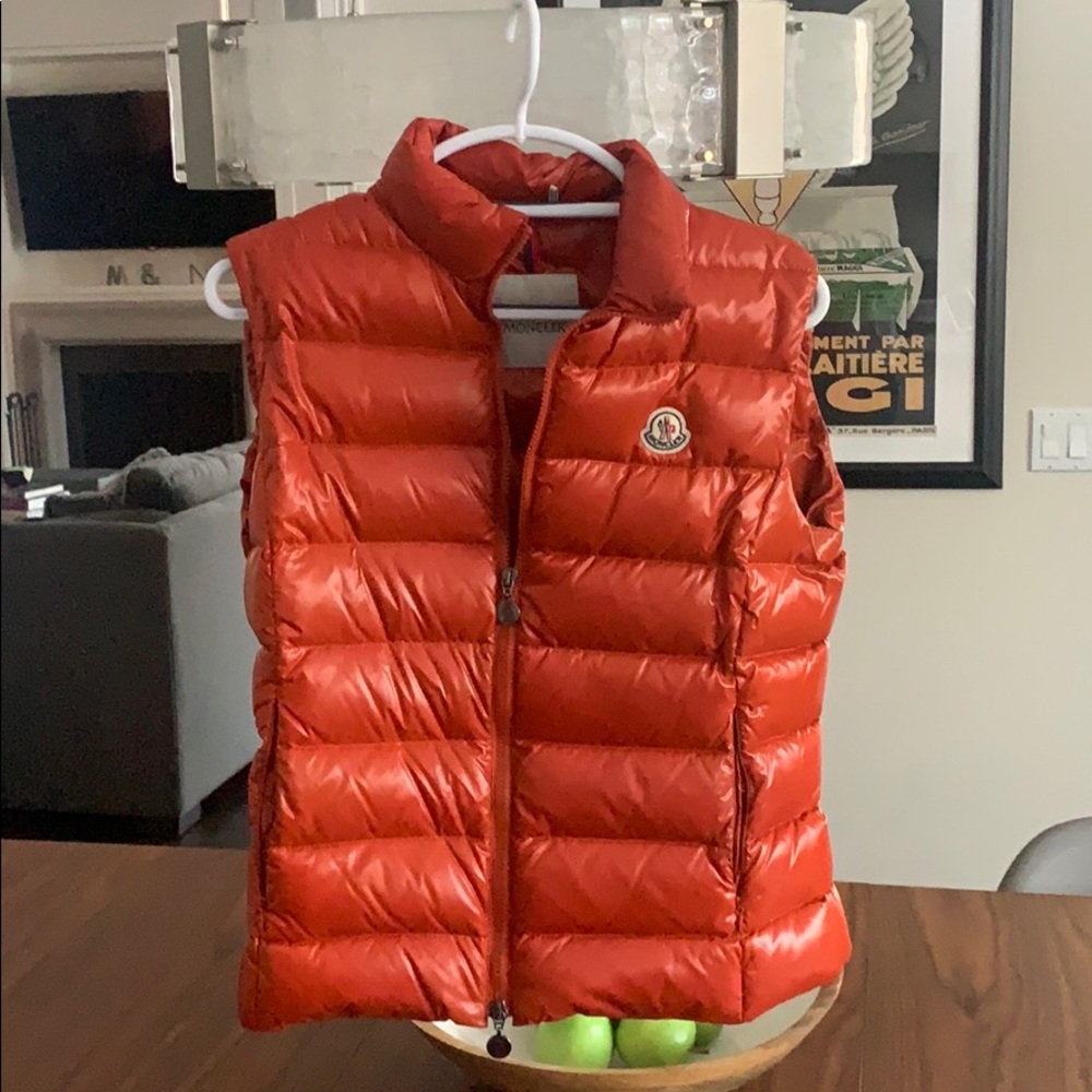 Monclear orange vest